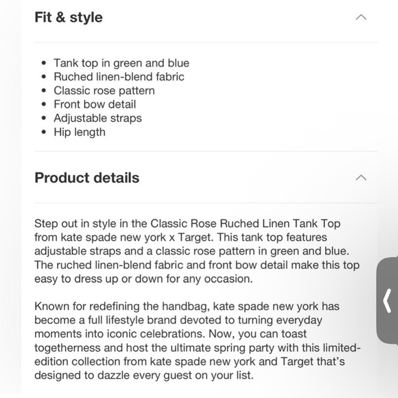 NWT Kate spade Green and White Floral Women's Top, wrap bottom size XS. Ptp 17 - Picture 5 of 7